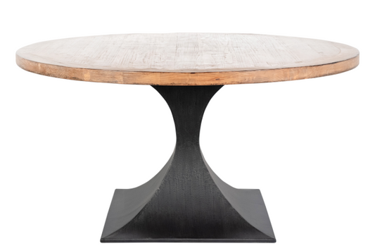Kensie Round Dining Table 60? - Antique Natural