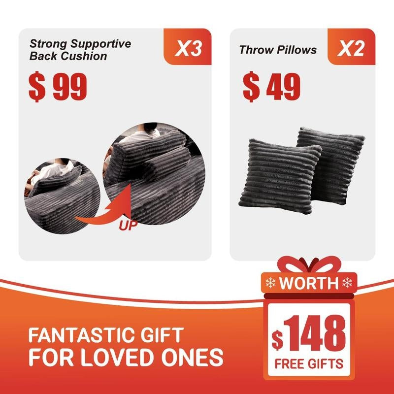L-Shaped Sectional Sofa